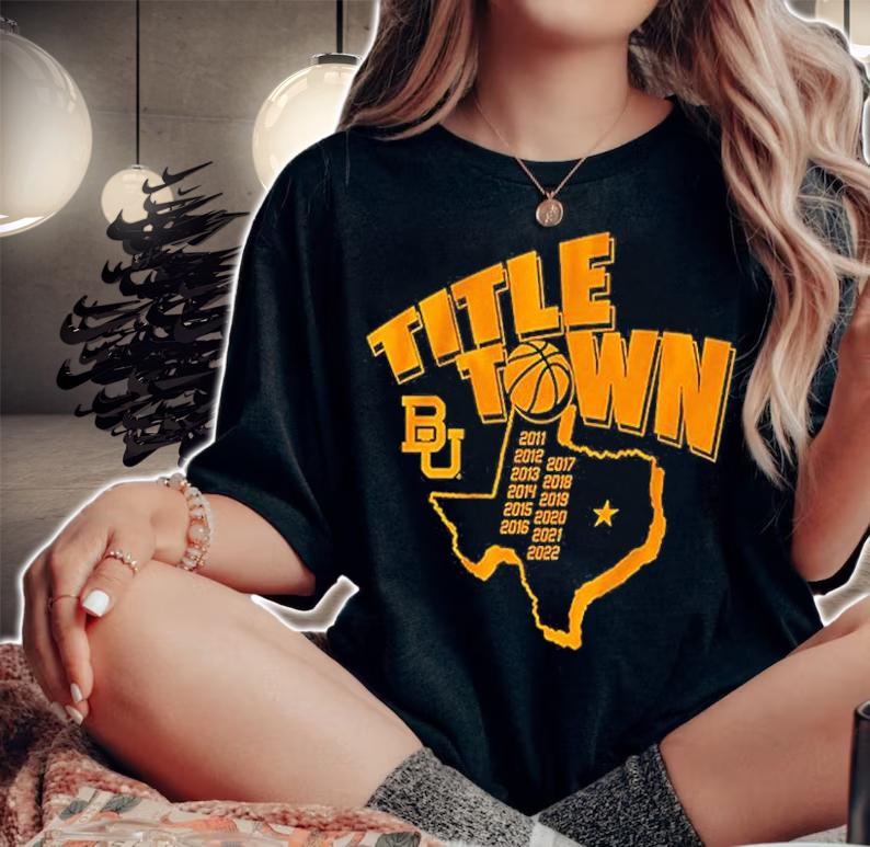 Title Town Baylor T-Shirt woman shirt