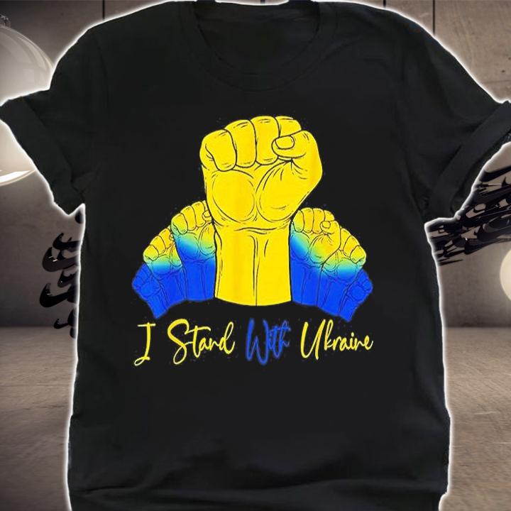 Ukrainian Lover I Stand With Ukraine Support Ukrainian Ukraine Strong T-Shirt shirt