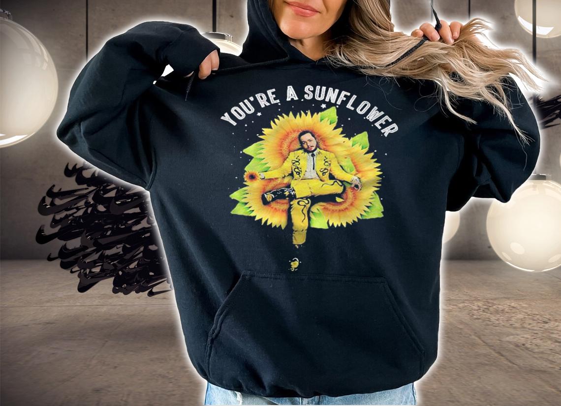 You're a sunflower T-shirt hoodie