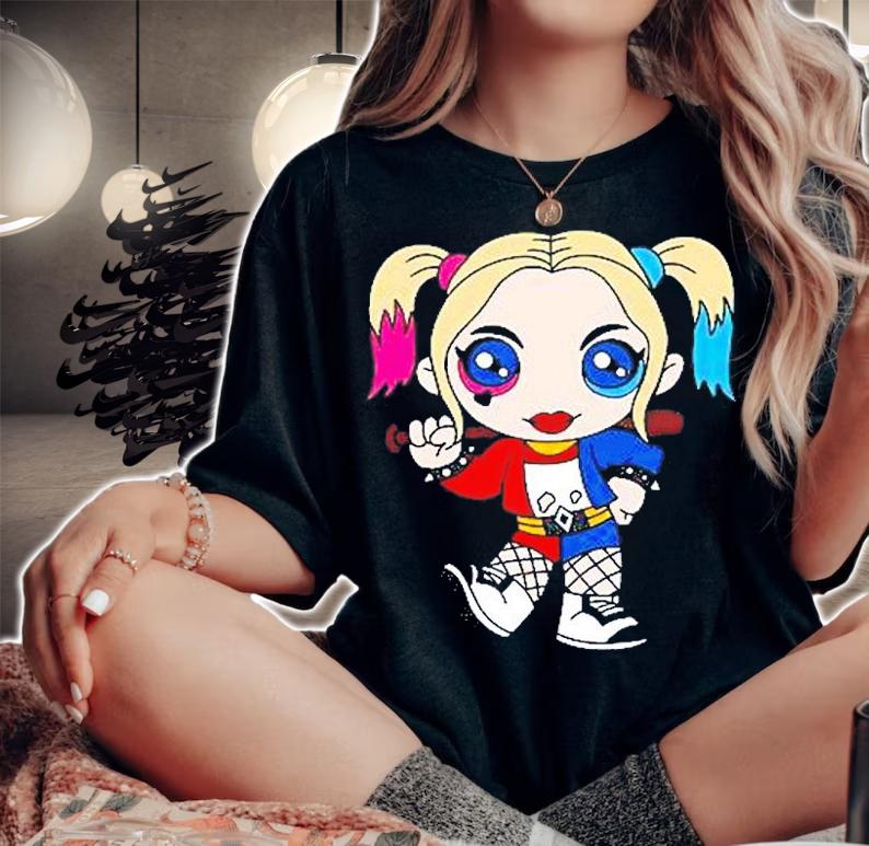 Harley Quinn Chibi T-Shirt woman shirt