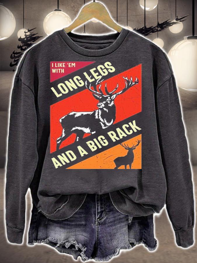 I Iike 'em with Long Legs And A Big Rack T-Shirt