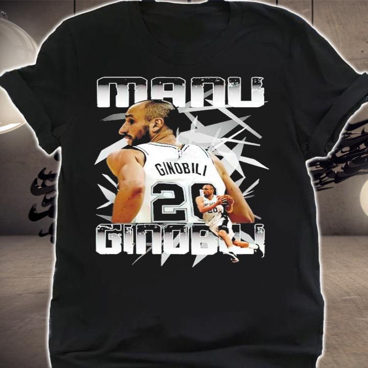 Manu Ginobili San Antonio Basketball Shirt