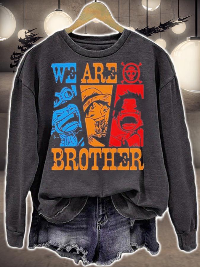 One Piece We Are Brother Shirt