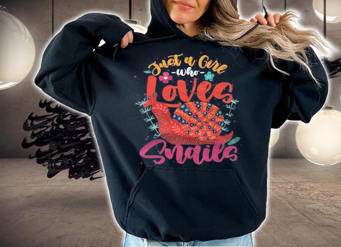Slug Animal Lover Women Girls Kids Gift Idea Snail T-shirt hoodie
