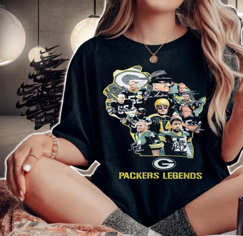 Green Bay Packers Legends Football Shirt