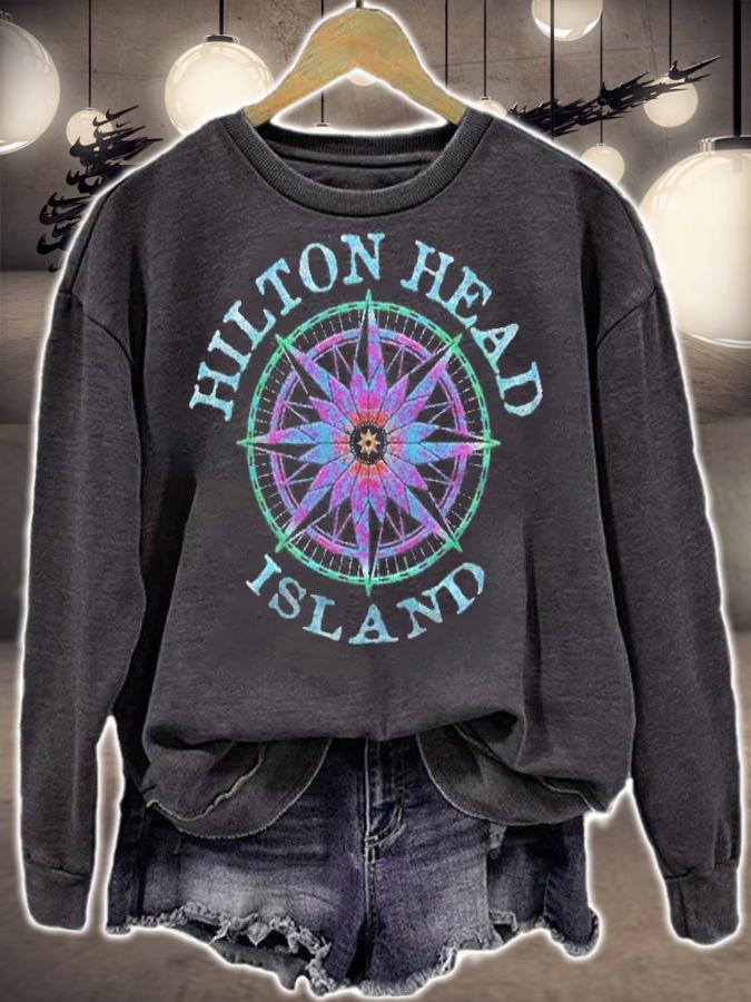 Hilton Head Island Sc Compass Rose Shirt