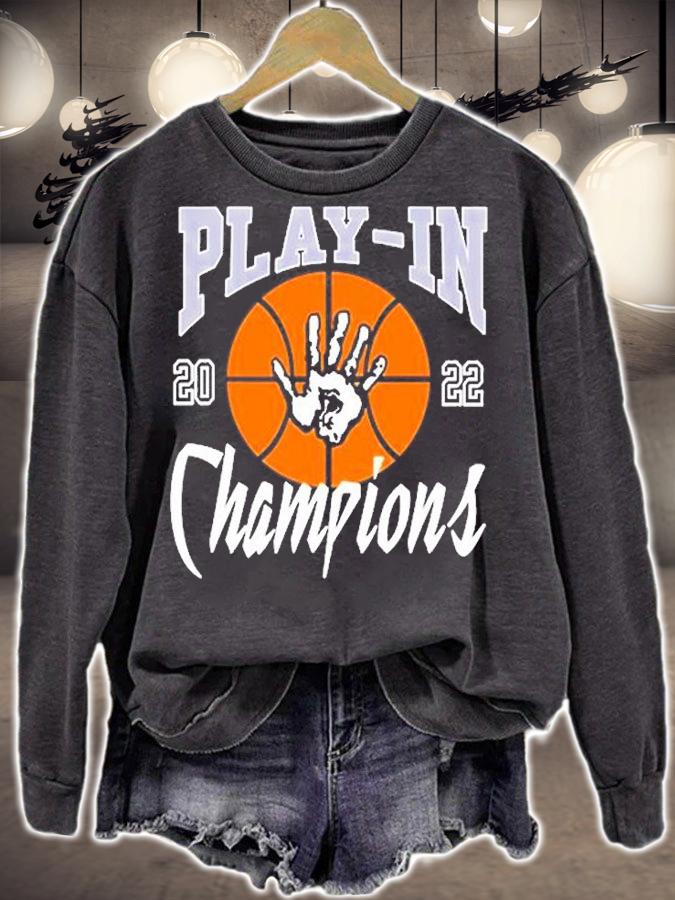 Play In 2022 Champions Champs T-Shirt sweatshirt