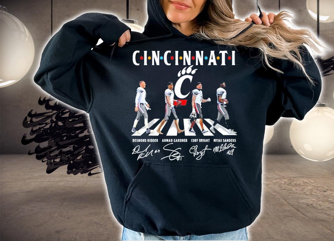The Cincinnati Bengals Team Abbey Road Signatures Shirt