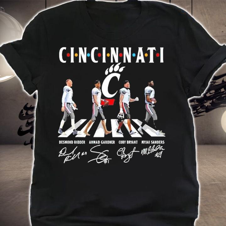 The Cincinnati Bengals Team Abbey Road Signatures Shirt