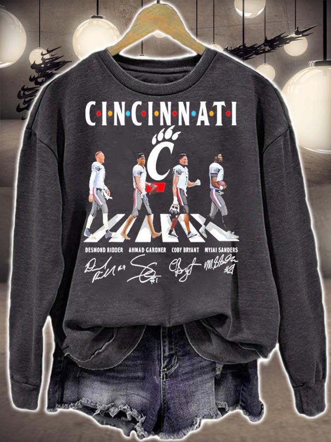 The Cincinnati Bengals Team Abbey Road Signatures Shirt