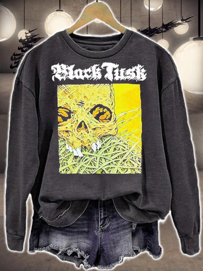 Chris Baines Black Tusk Heavy Metal T-Shirt sweatshirt