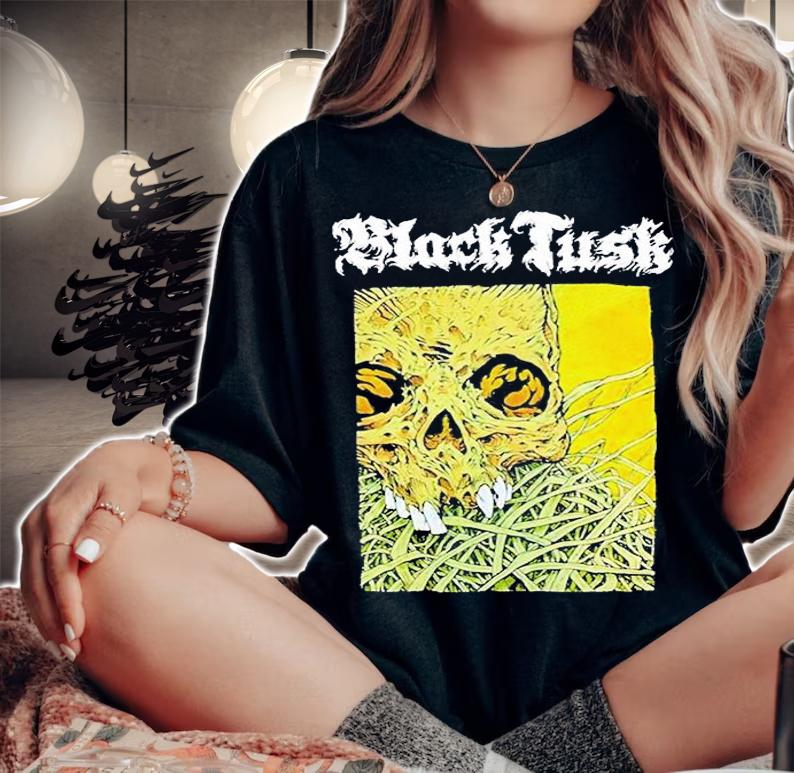 Chris Baines Black Tusk Heavy Metal T-Shirt woman shirt