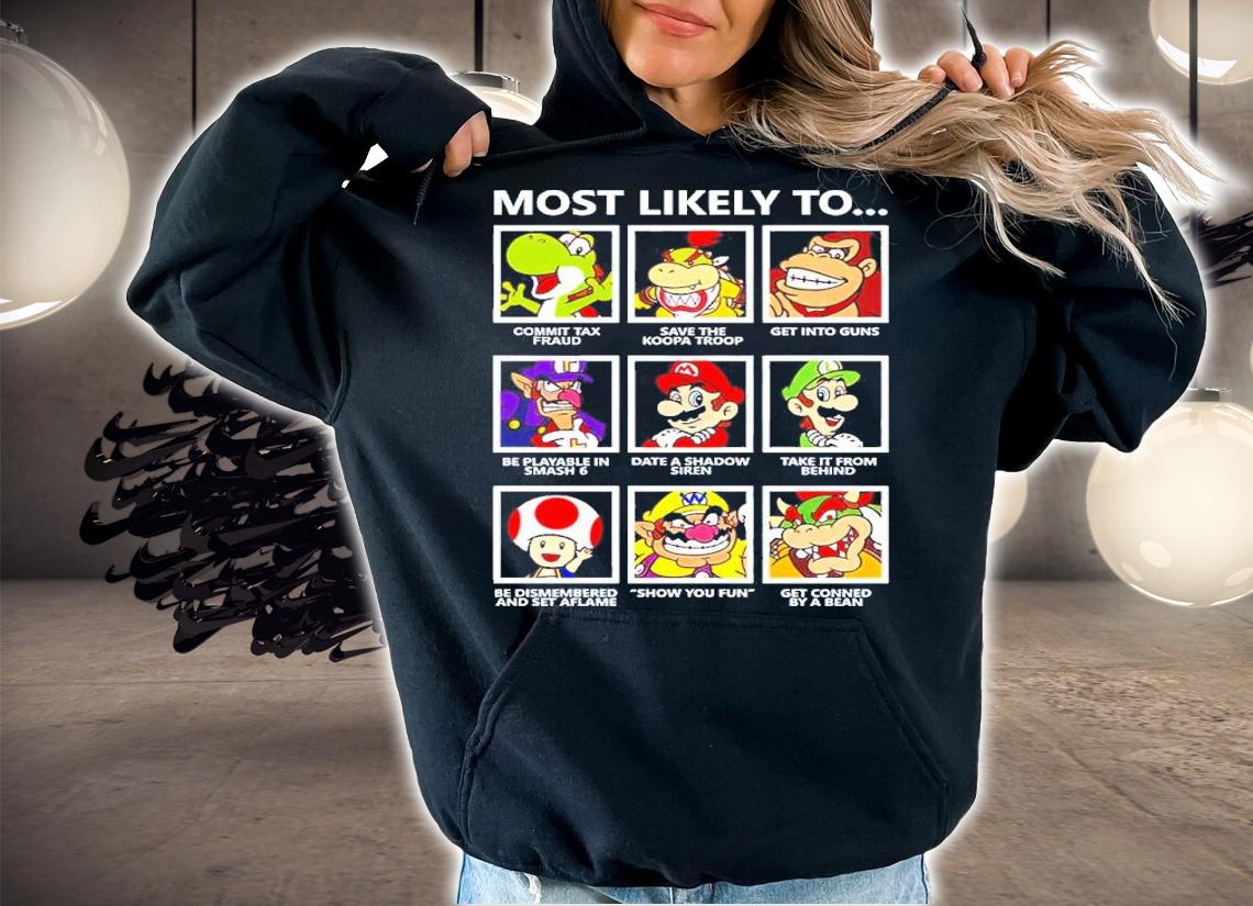 Dr Furball Most Likely To Shirt hoodie