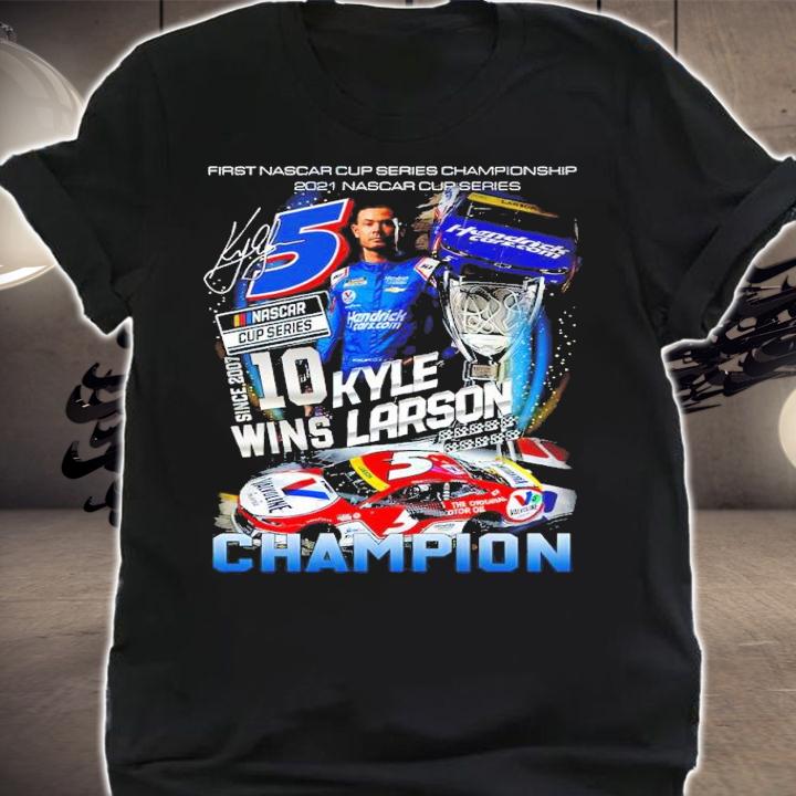 First Nascar Cup Series Championship 2021 Nascar Series Kyle Larson Shirt shirt