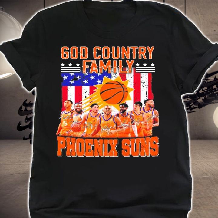 God Country Family Phoenix Suns Signatures Shirt shirt