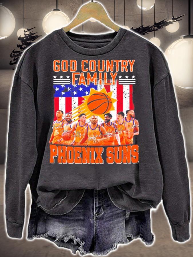 God Country Family Phoenix Suns Signatures Shirt sweatshirt
