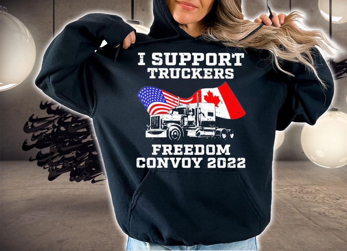 I Support Truckers Freedom Convoy 2022 Shirt
