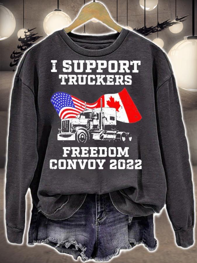 I Support Truckers Freedom Convoy 2022 Shirt