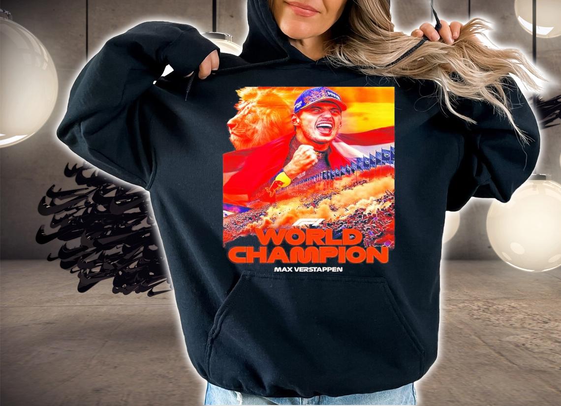 Max Verstappen World Champion Shirt hoodie