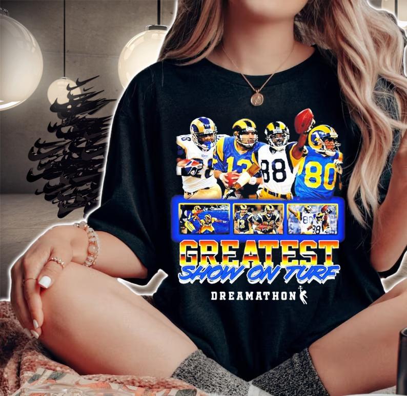 OBJ Greatest Show On Turf Dreamathon Shirt woman shirt