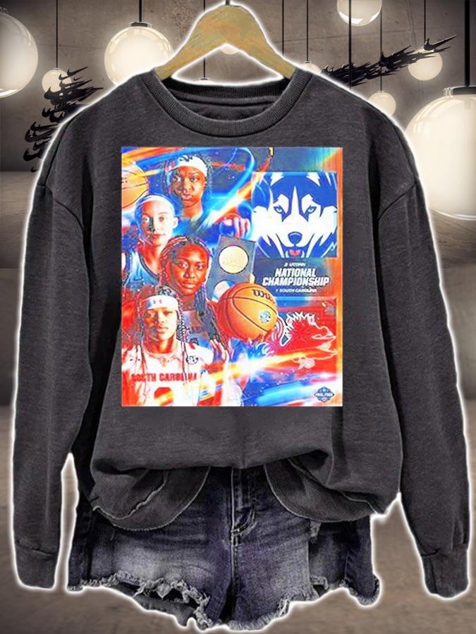 South Carolina Vs UConn Huskies National Champions NCAA March Madness 2022 T-Shirt sweatshirt