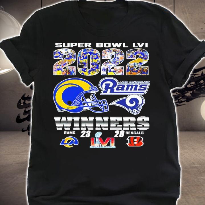 Super Bowl 2022 Los Angeles Rams Winners shirt shirt
