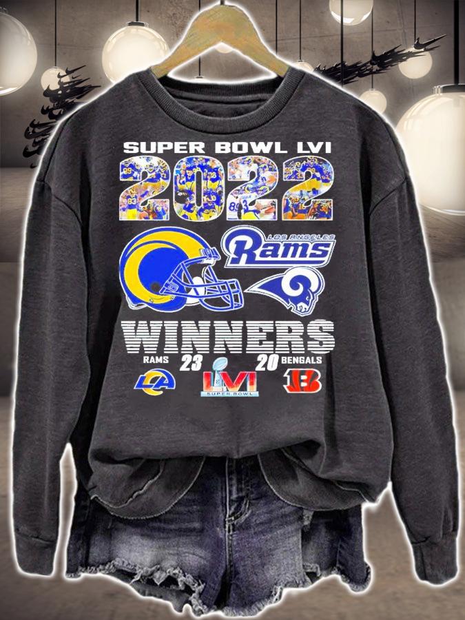 Super Bowl 2022 Los Angeles Rams Winners shirt sweatshirt