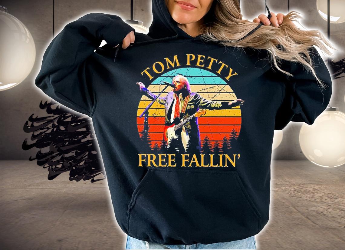 Tom Petty Free Fallin' Vintage T-Shirt hoodie