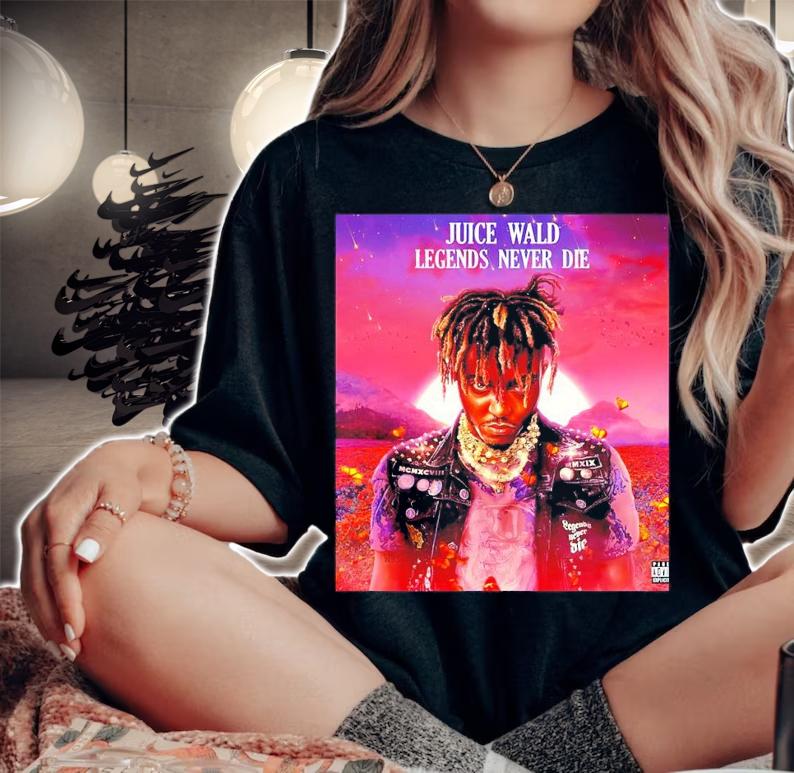 Juice Wrld Legends never die shirt woman shirt