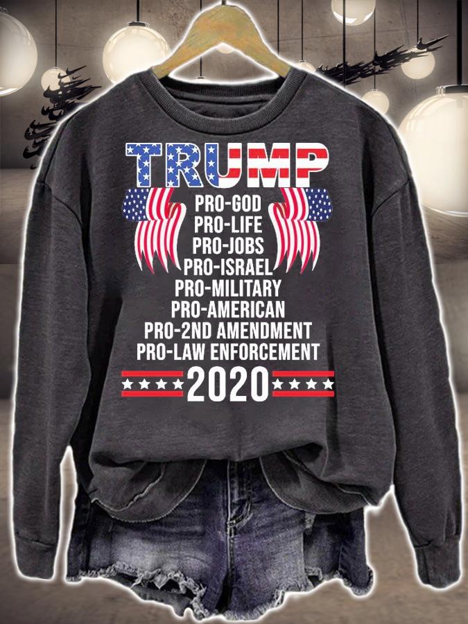 Pro God Life Jobs Israel Military American 2Nd Amendment Law Enforcement Trump 2020 shirt