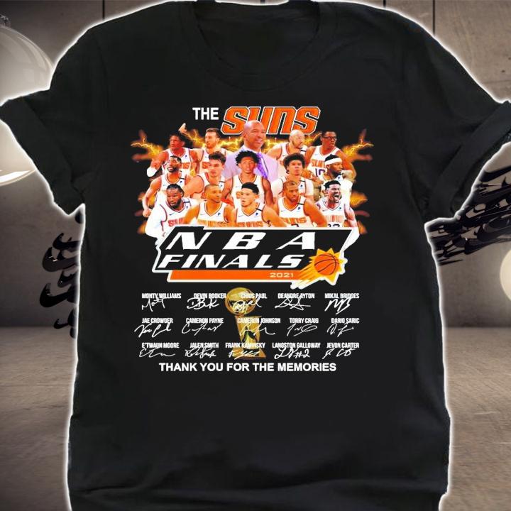 The Sun NBA Finals 2021 all team signatures shirt shirt