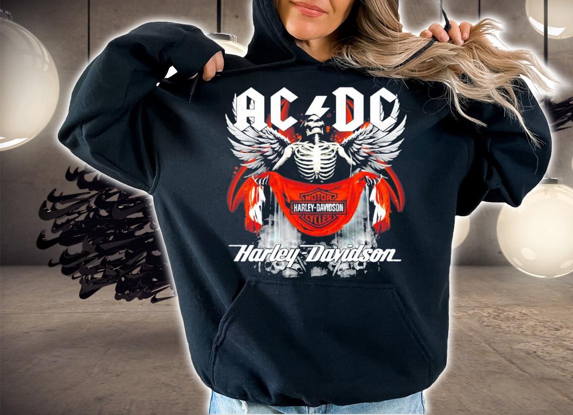 AC DC Motor Harley Davidson Cycles Harley Davidson shirt hoodie