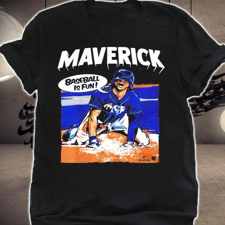 Brett Maverick Phillips baseball is fun shirt shirt