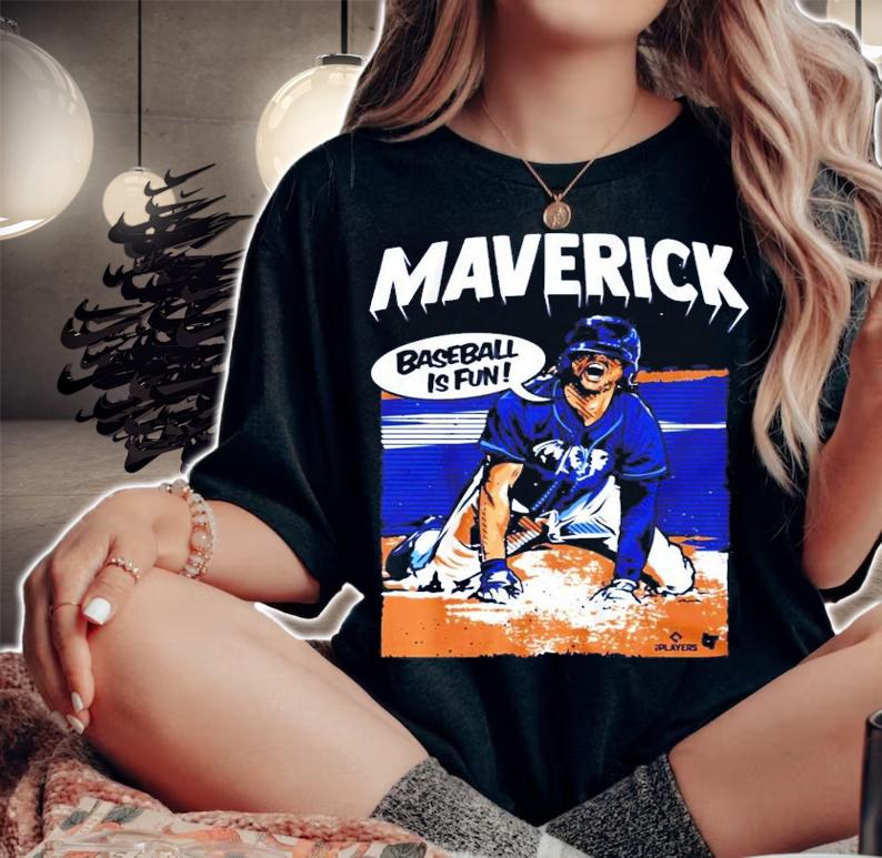 Brett Maverick Phillips baseball is fun shirt woman shirt