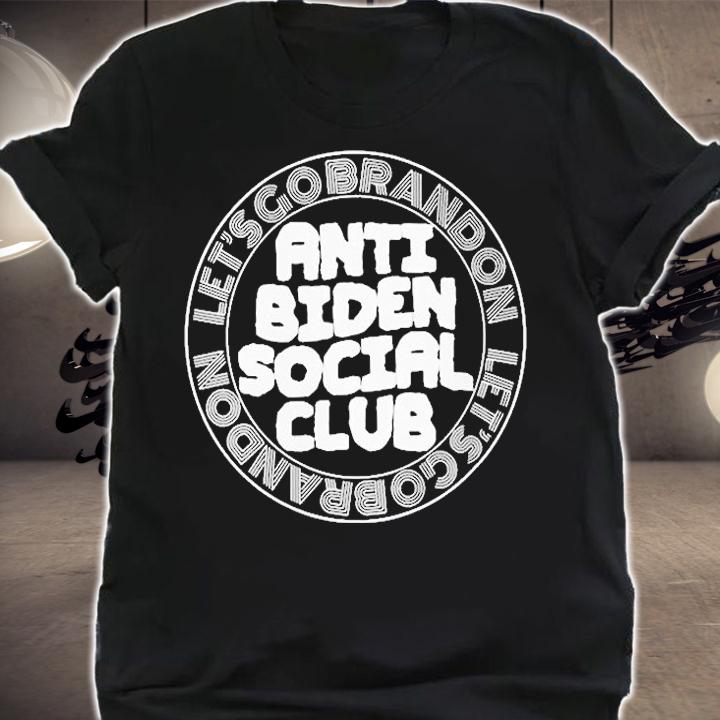 Lets Go Brandon Anti Biden Social Club T-Shirt shirt
