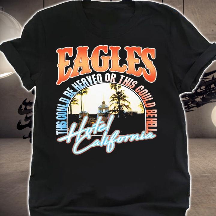 Official vintage Eagles Hotel California Album shirt shirt