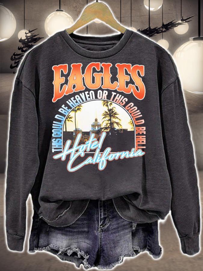 Official vintage Eagles Hotel California Album shirt sweatshirt