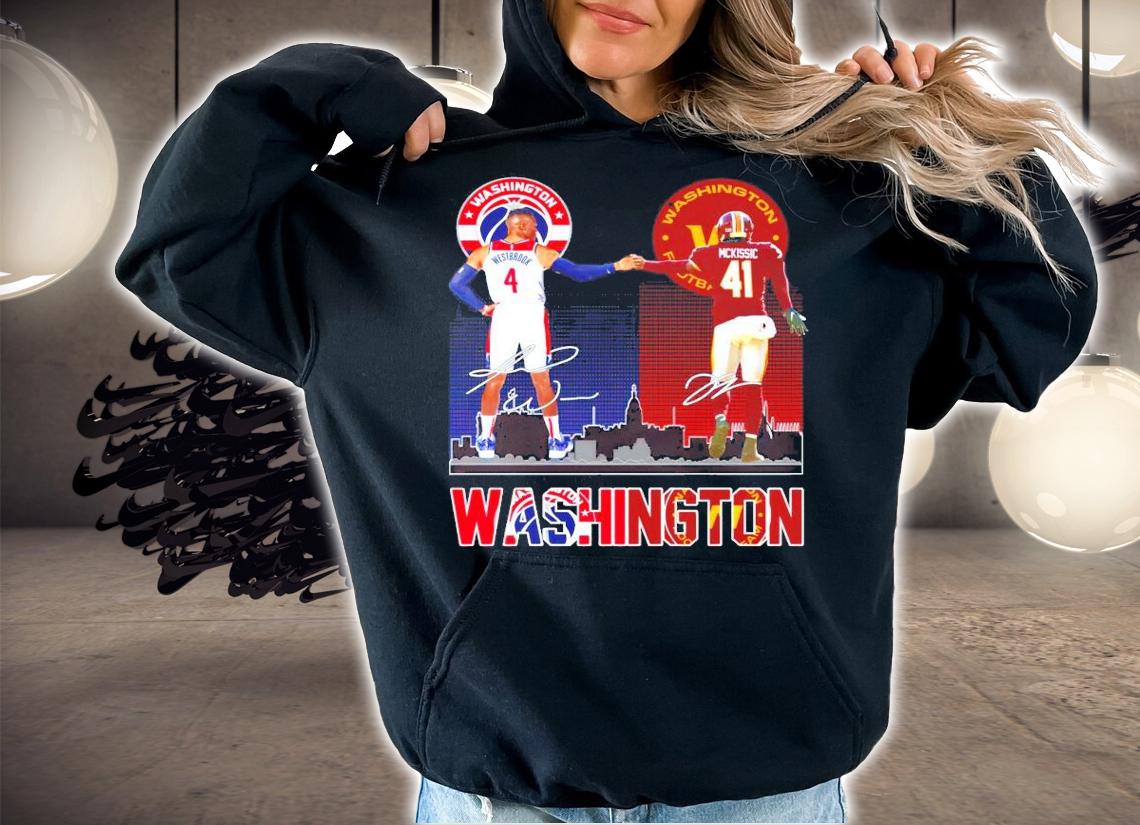 Washington Westbrook vs McKissic signature shirt hoodie