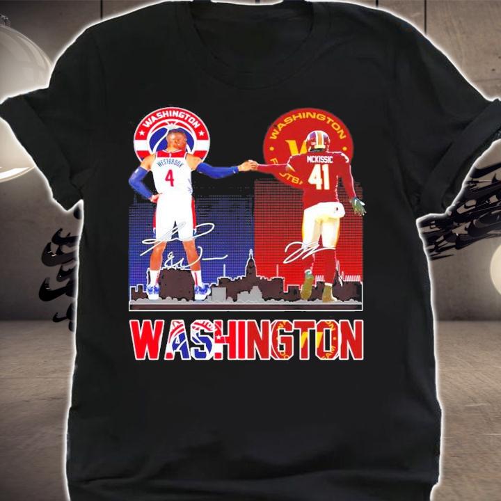 Washington Westbrook vs McKissic signature shirt shirt