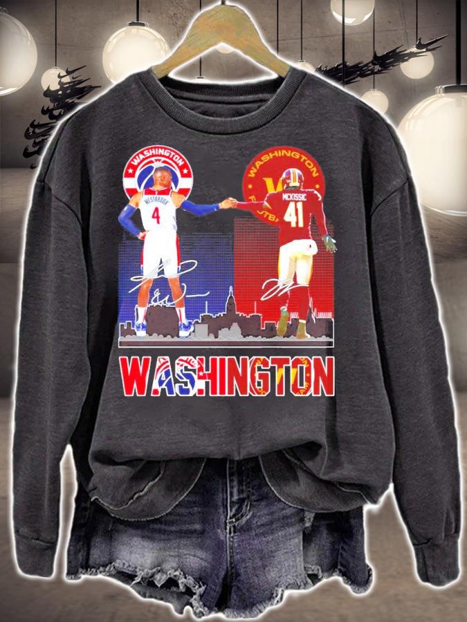 Washington Westbrook vs McKissic signature shirt sweatshirt