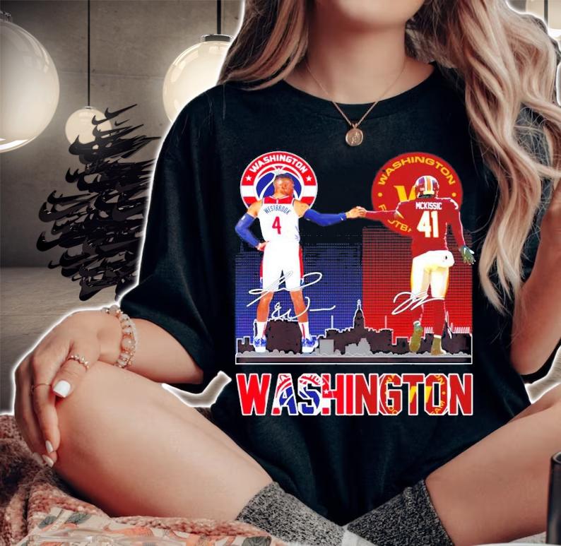 Washington Westbrook vs McKissic signature shirt woman shirt