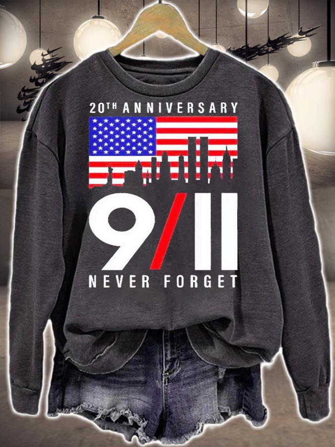 20th anniversary 9-11 never forget T-shirt