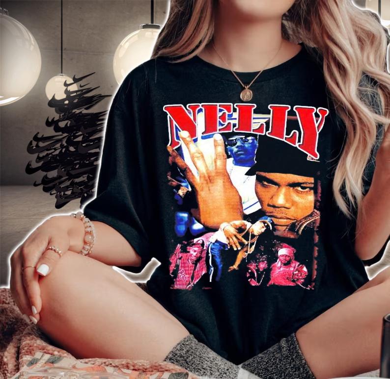 Nelly Rapper poster shirt