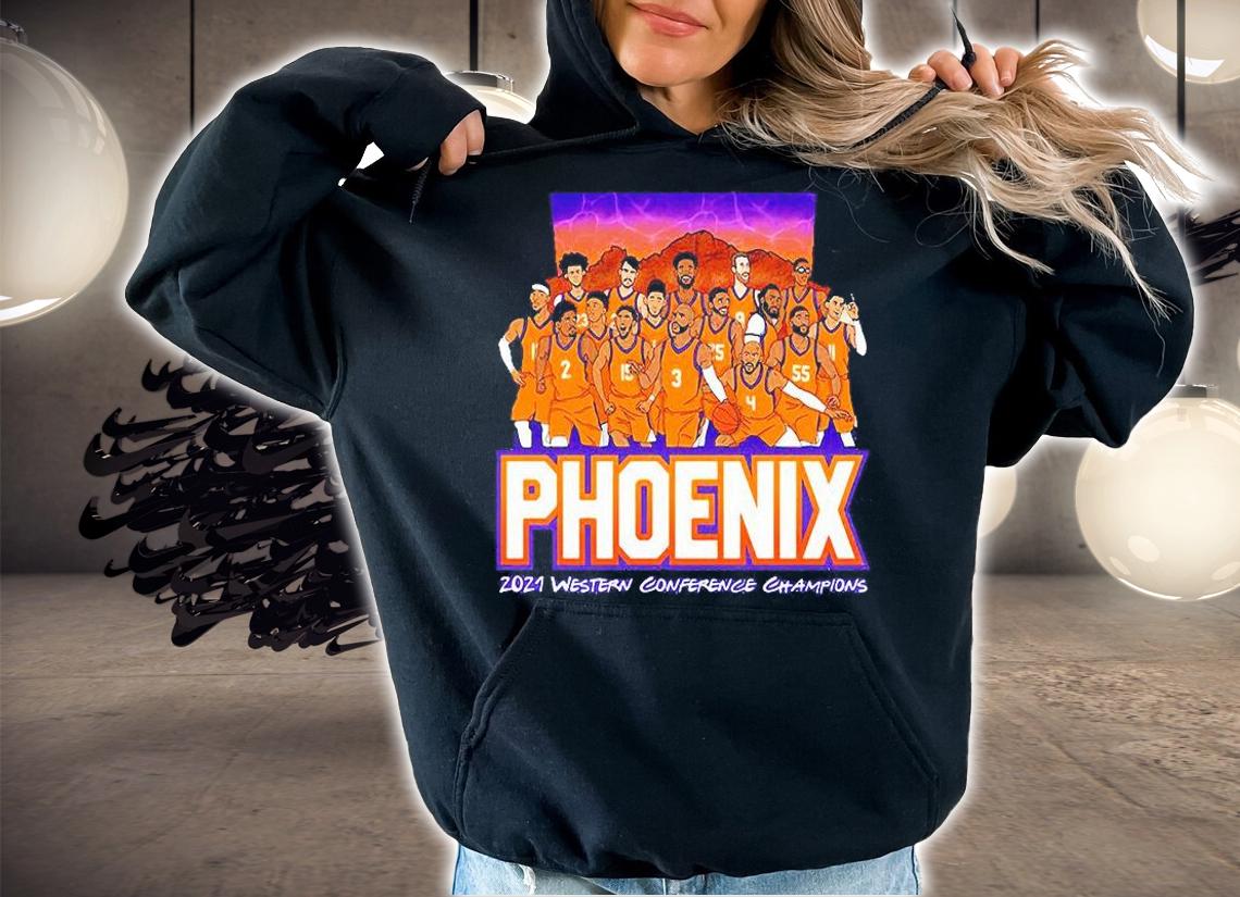 Phoenix 2021 Western Conference champions shirt