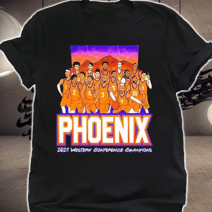 Phoenix 2021 Western Conference champions shirt