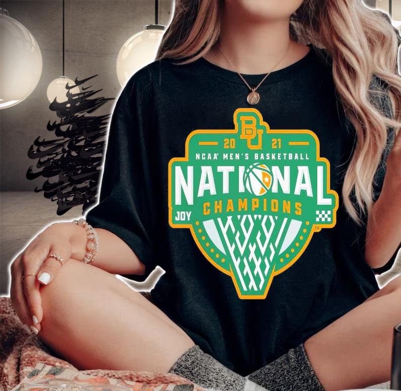 2021 NCAA men's basketball National Champions Baylor Bears shirt