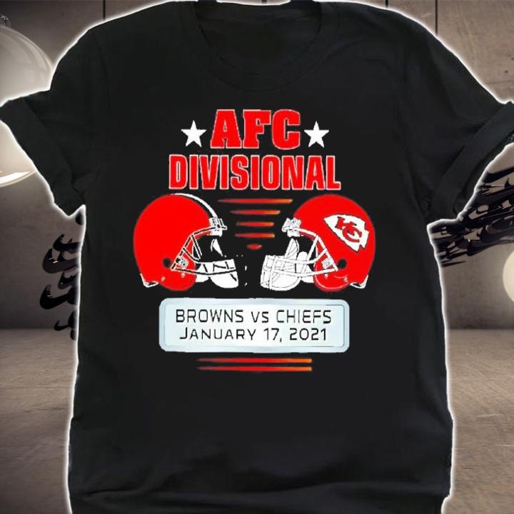 AFC Divisional Browns vs Chiefs January 17 2021 shirt shirt