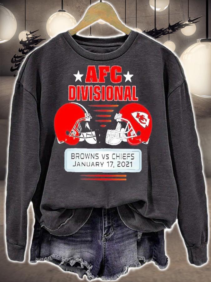 AFC Divisional Browns vs Chiefs January 17 2021 shirt sweatshirt
