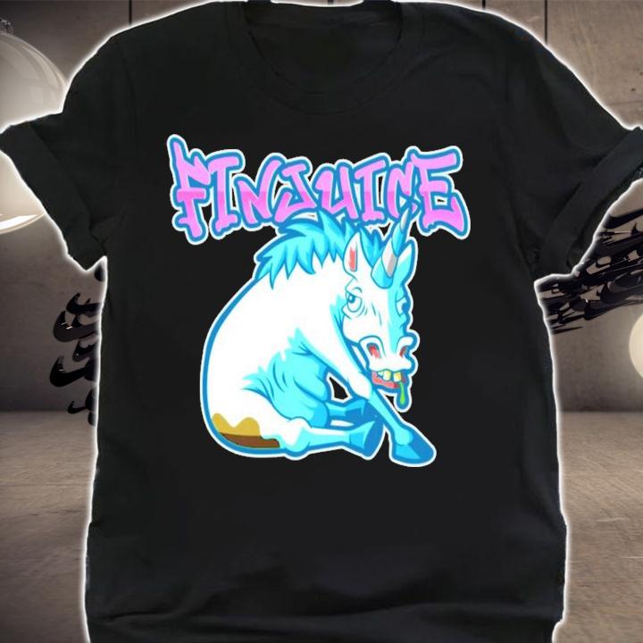 David Finlay Finjuice Unicorn shirt shirt