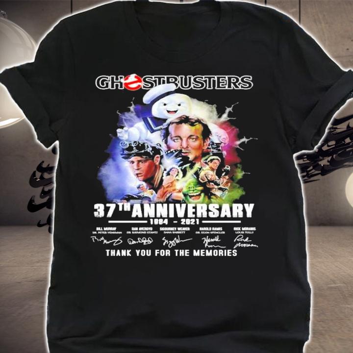 Ghostbusters Afterlife 37th anniversary 1984-2021 thank you for the memories shirt shirt